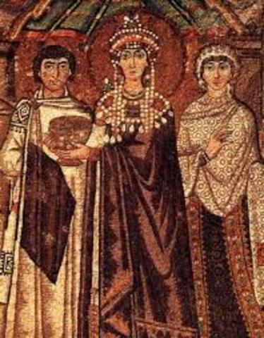 Theodora starts her reign