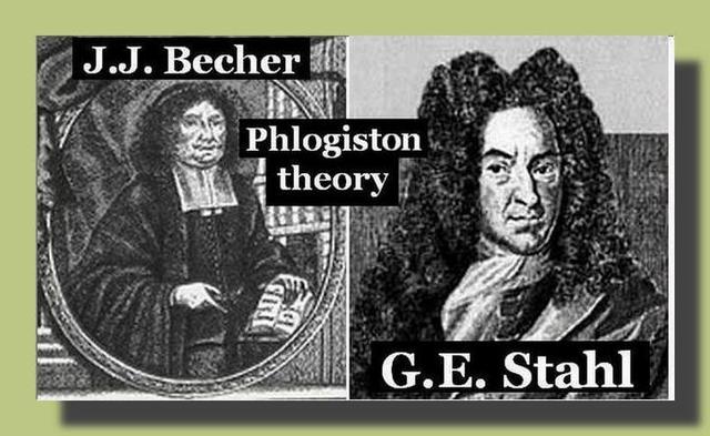 The phlogiston theory: 18th century
