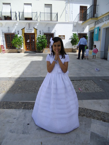 Primera comunión de mi hermana Laura
