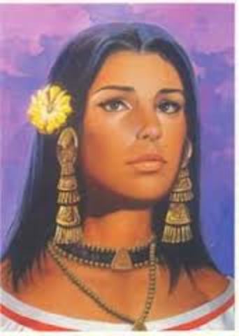 they asked the new ruler of Culhuacan, Achicometl, for his daughter,