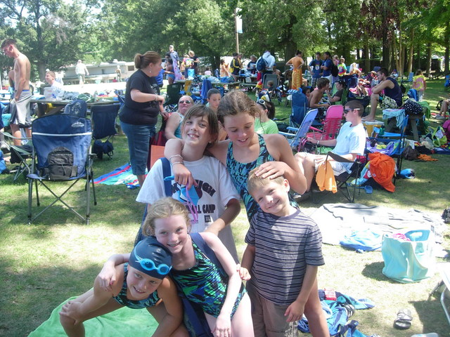 First day of Swim team