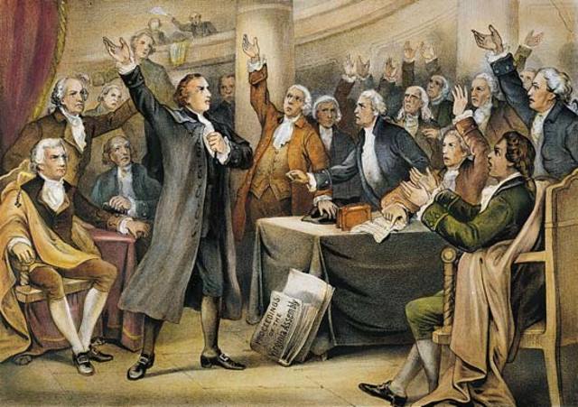 Patrick Henry "Give Me Liberty"