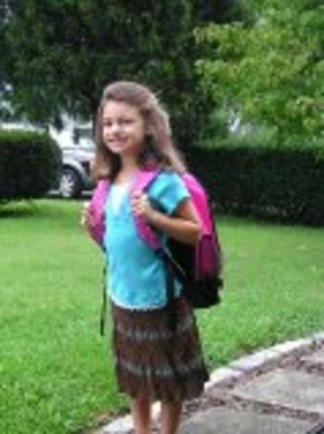 First day of kindergarden