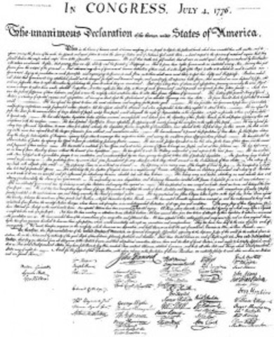 Richard Henry Lee puposes independence