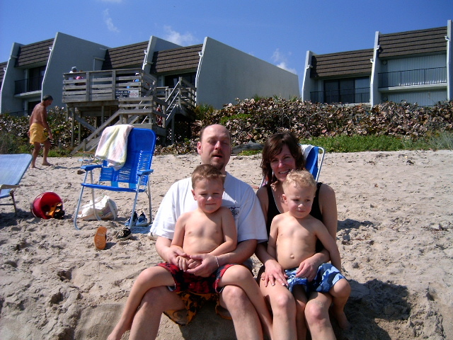 first time at the beach