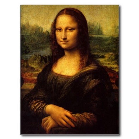 Da Vincipaints the Mona Lisa