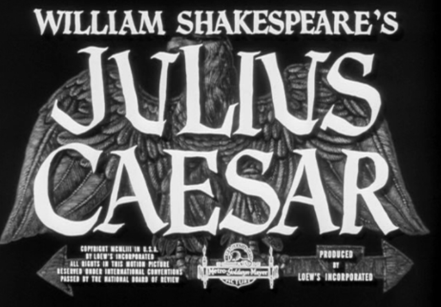 Shakespear's "The Tragedy of Julius Caesar"