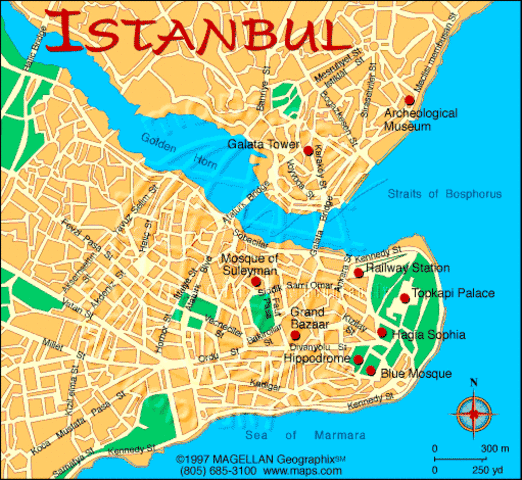 Constantinople was conquered and renamed istanbul