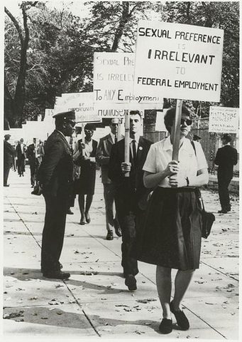First gay rights pickets and march on Washington
