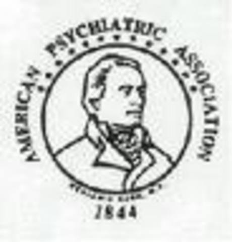 American Psychiatric Association removes homosexuality as a mental disorder