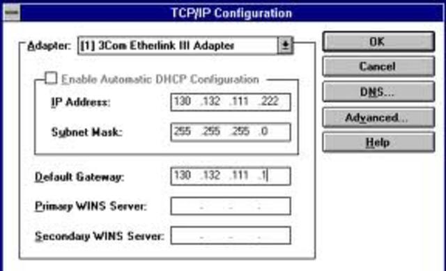The befinning of TCP/IP
