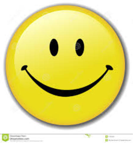 The first emoticon :-)