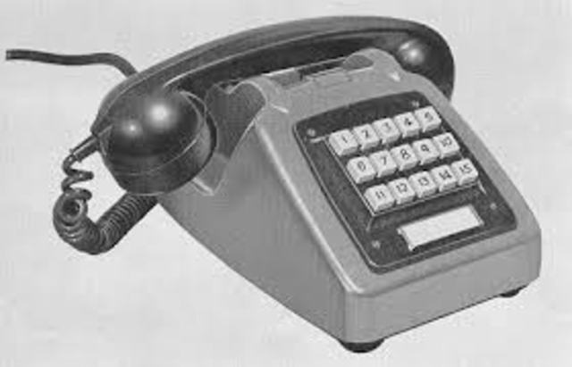 First used a telephone