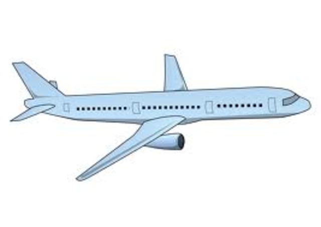 The first time I took an airplane