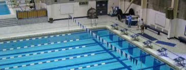 i go to Penn State for the first time for Swimming