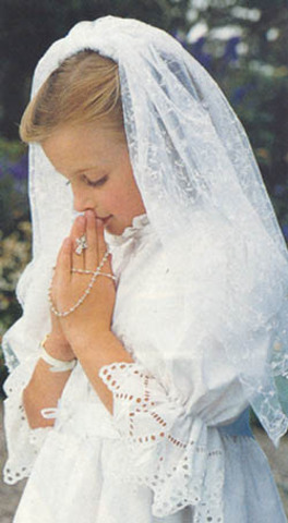 My first Holy Communion