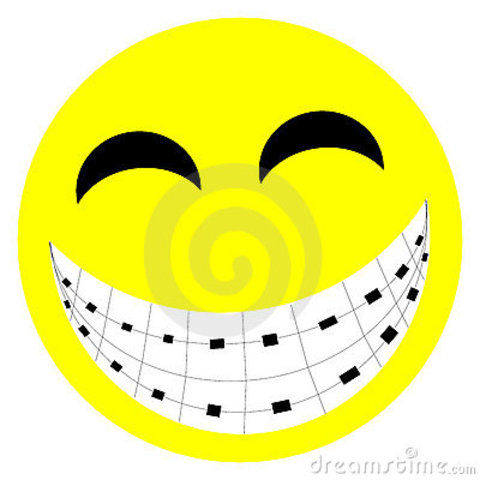 I got my braces on