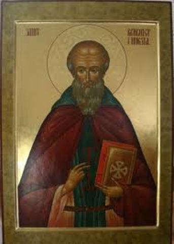 St. Benedict started as a Roman Noble