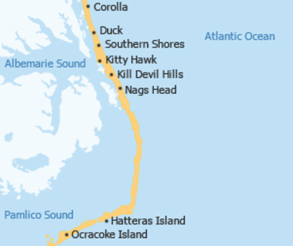 Went to the Outer Banks on vacation