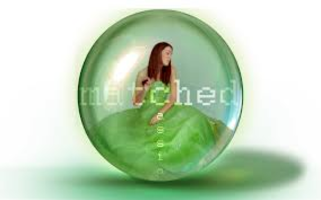 Cassia and Xander are matched together