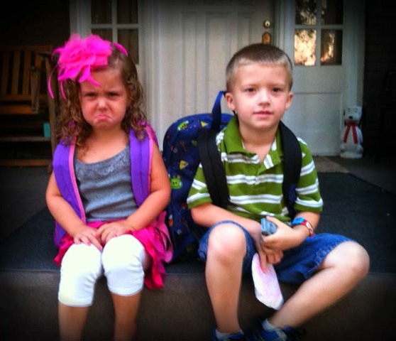 First Day At Pre-School