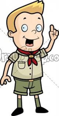 i joined boy scouts