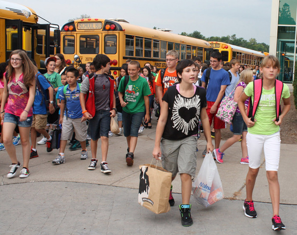 First Day of Middle School