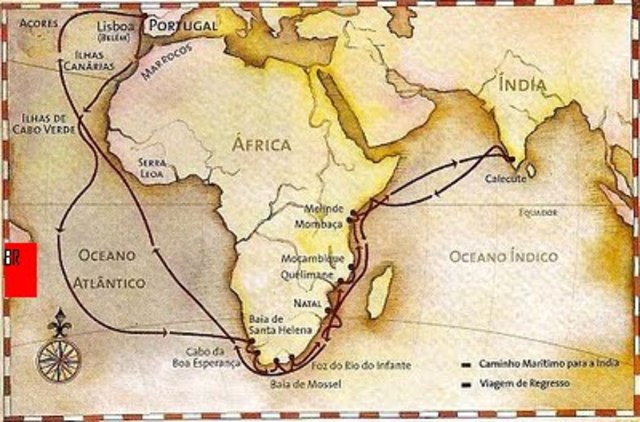 Descoberta do caminho maritimo para a Índia
