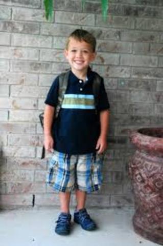 first day of kinder garden
