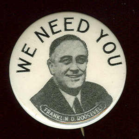 Roosevelt Elected President (First Term)