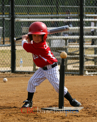 Started playing first sport (tee ball)