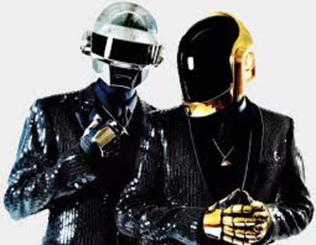 Daft Punk with their new electric beat