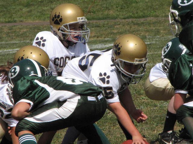 My first football game