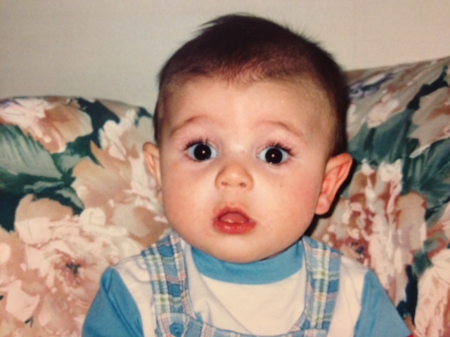 My brother, Ryan, was born