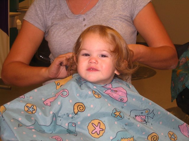 When i got my first haircut