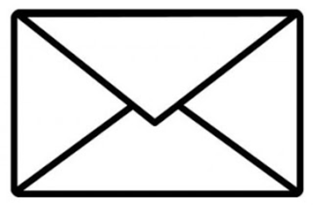 communication with others would be with letters