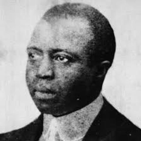 Scott Joplin dies.