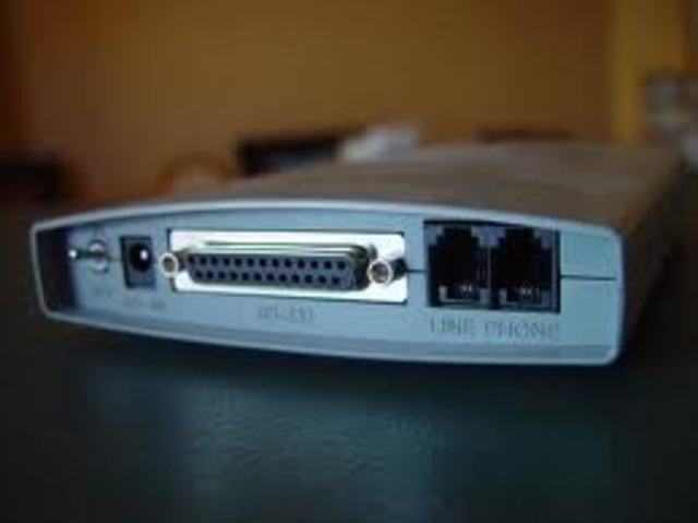 The first personal computer Modem is created