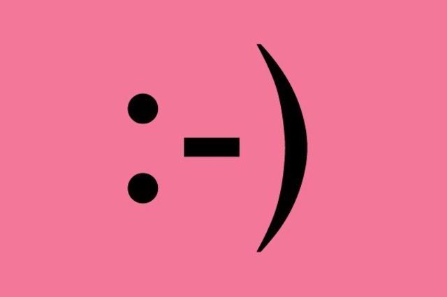 The first emoticon :-)