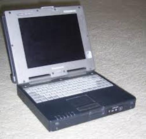 The first Laptop was created