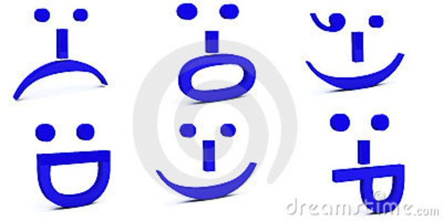 The first emoticon :-)