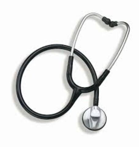 Rene Laennec invented the stethoscope