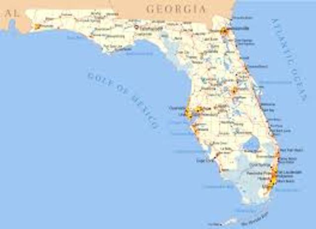 Returns to Americas to conquer Florida