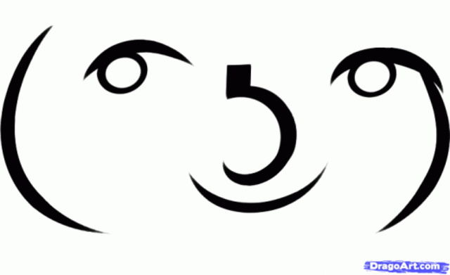 The first emoticon :-)