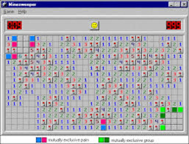 First Minesweeper on computer