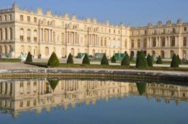 Versailles is built