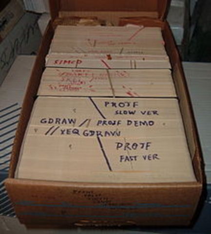 Punch card computers