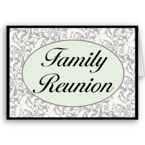 going to my family reunion