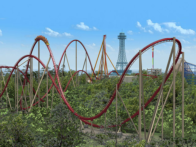 my first roller coster