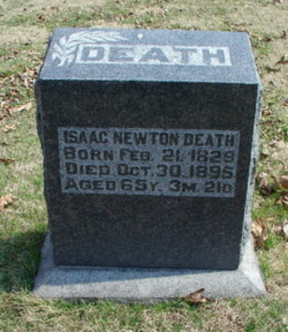 Isaac Newton dies